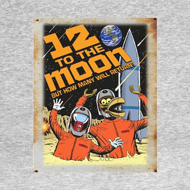 Mystery Science Rusty Barn Sign 3000 - 12 to the Moon by Starbase79